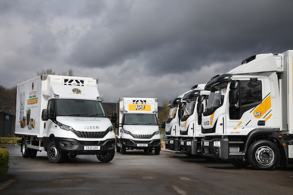 IVECO Daily 7-Tonne and Eurocargo dish up the perfect fleet for Euro Foods