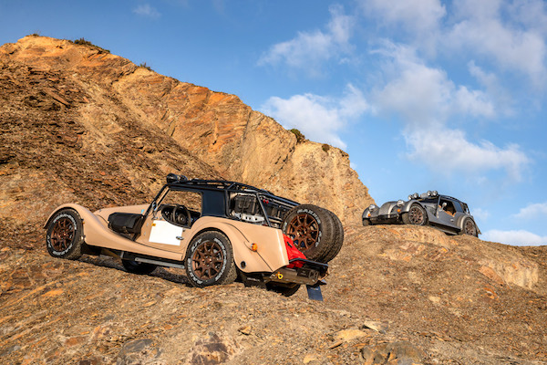 INTRODUCING THE MORGAN PLUS FOUR CX-T, THE MORGAN BUILT FOR OVERLAND ADVENTURE