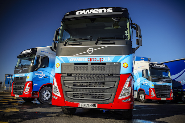 VOLVO FH SECURES TRIUMPHANT RETURN TO OWENS GROUP FLEET