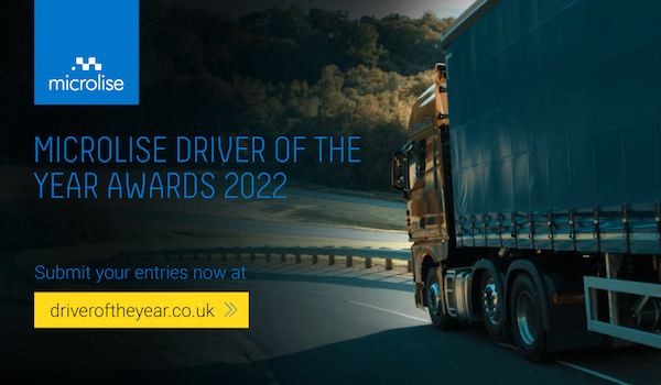 Microlise Driver of the Year 2022 Open For Nominations