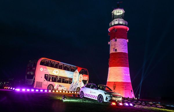 Plymouth Citybus marks local charity’s 40th Anniversary with specially branded bus