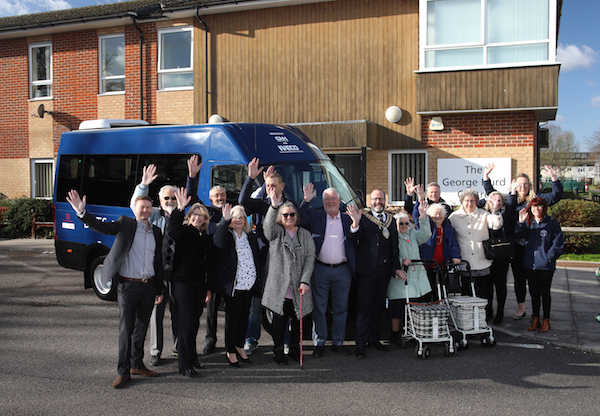 IVECO supports local charity, donating Daily Start minibus to the Basildon Community Transport Service, via CNH Industrial Solidarity Fund