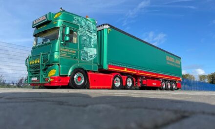 Showstopping Krone trailer measures up for high profile operator