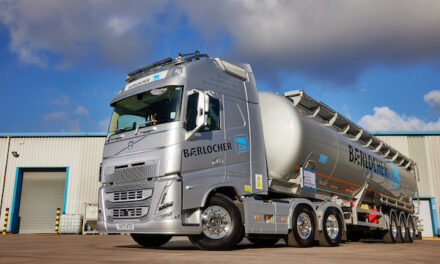 GLOWING RECOMMENDATIONS SEE HANSON LOGISTICS TAKE DELIVERY OF ITS FIRST VOLVO