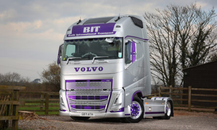 NEW VOLVO FH GLOBETROTTER XL GOES LIVE AT BATH INTERNATIONAL TRANSPORT