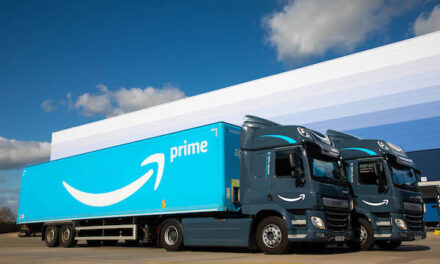 Amazon unveils first-ever fully electric heavy goods vehicles in its UK fleet