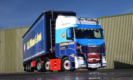 Williams Transport celebrates its 50th year with bespoke IVECO S-WAY