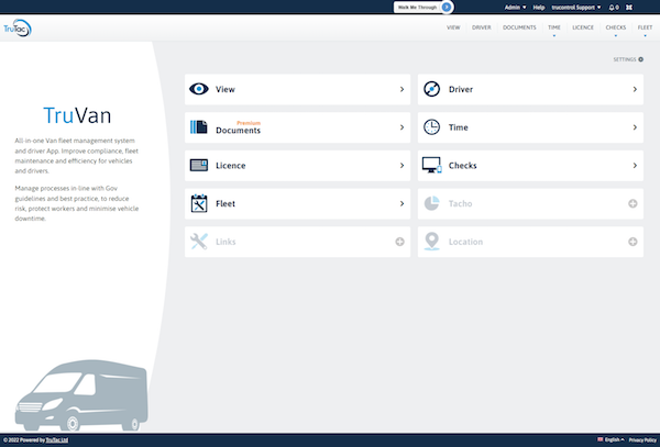 TruTac introduce TruVan – the new compliance tool for Van and LCV operators