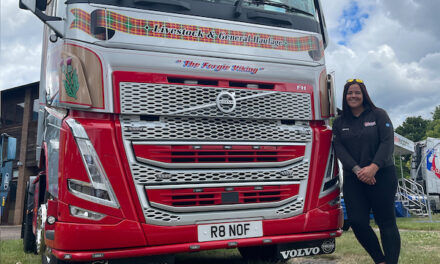 VOLVO TRUCKS SHIFTS INTO GEAR WITH GIRL TORQUE