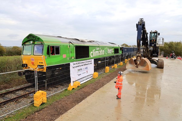 HS2 uses rail freight to take extra 300,000 truck journeys off Bucks roads