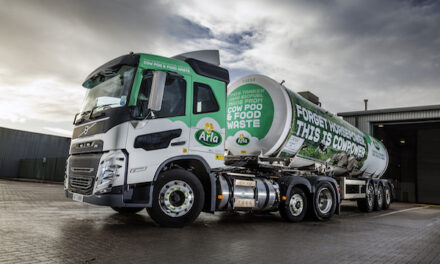 VOLVO LNG TRUCKS HELP ARLA FOODS REDUCE CARBON EMISSIONS