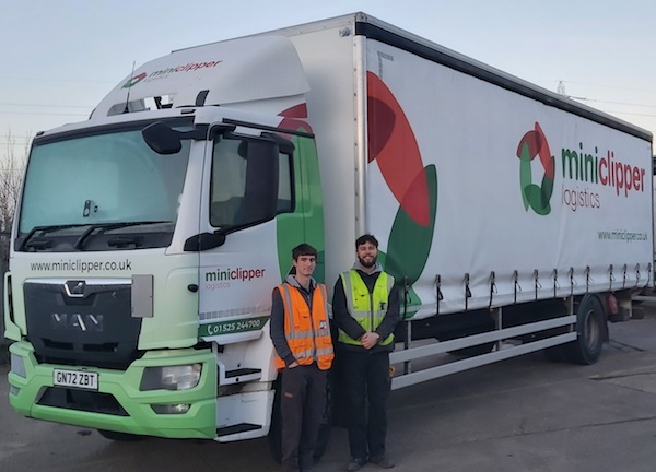 Miniclipper Logistics’ investment in driver training starts to pay dividends