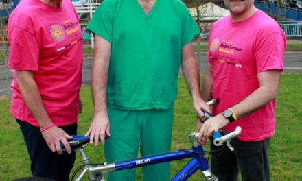 Brain tumour diagnosis inspires ambitious Tour de Football charity challenge