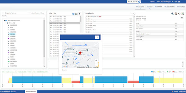 TruTac and Microlise keep operators on track with new product integrations