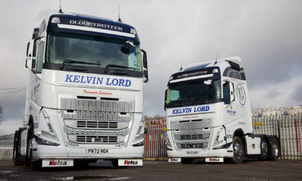 KELVIN LORD GROUP TURNS TO VOLVO FOR ITS FIRST EVER NEW TRUCKS