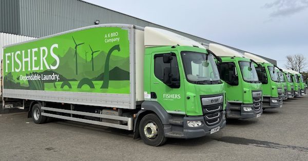 FRAIKIN FRESHENS UP TRUCK FLEET FOR FISHERS