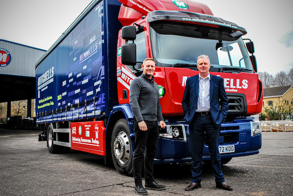 UK’s first-of-its-kind truck sold to Mitchells of Mansfield.