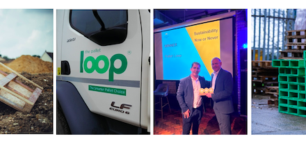 The Pallet LOOP scoops Sustainability Award from Willmott Dixon