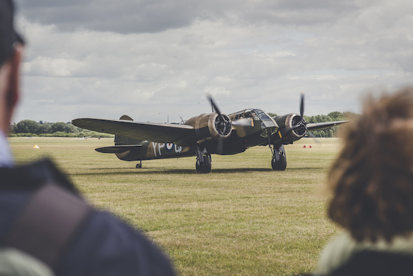 Sole-surviving Blenheim Bomber to fly in for Bicester Heritage’s Flywheel event