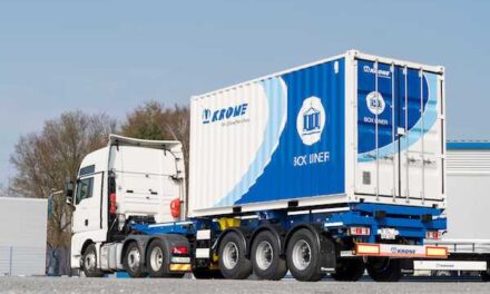 Krone present the ultimate in container carrier flexibility at MultiModal 2023