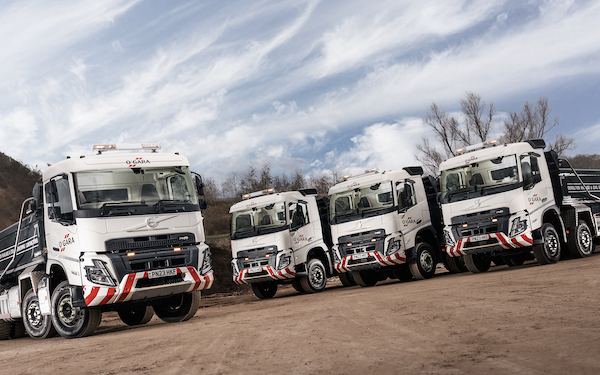 ROBUST RELIABILITY SEES O’GARA WELCOME FOUR NEW VOLVO FMX TIPPERS