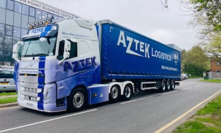 Aztek Logistics praises Prince’s Trust help as it celebrates 20 years on the road