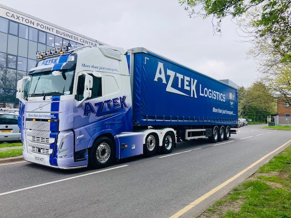 Aztek Logistics praises Prince’s Trust help as it celebrates 20 years on the road