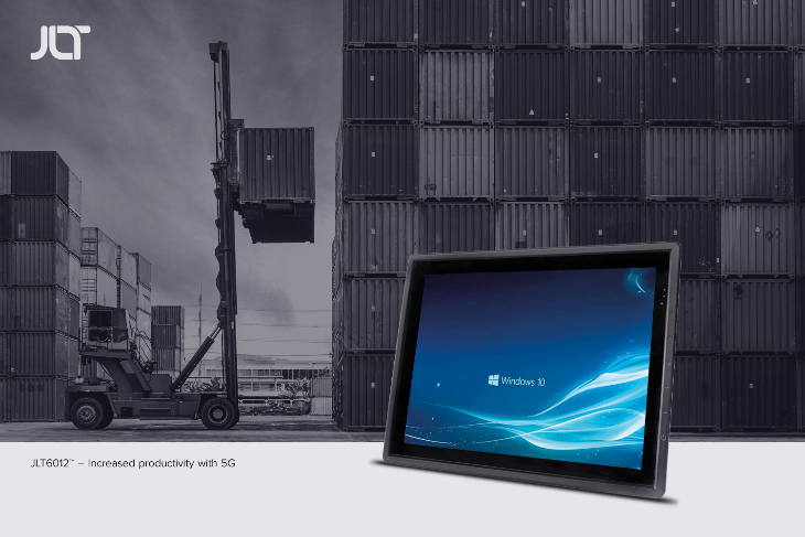 JLT6012™ – first 12-inch rugged vehicle-mount terminal with 5G offers increased throughput in port operations