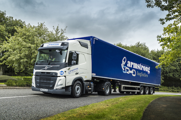 SUPERIOR FUEL ECONOMY, COMFORT AND RELIABILITY SECURES NEW VOLVO ORDER AT ARMSTRONG LOGISTICS