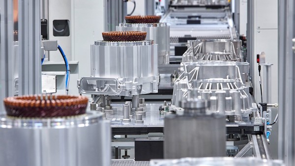 A more efficient drive, a faster recharge  Bosch starts production of 800-volt technology for electric vehicles