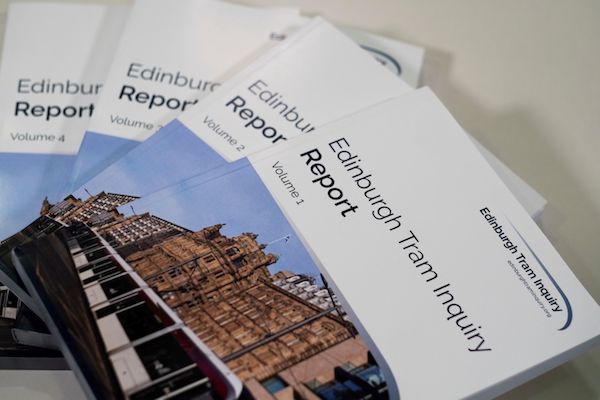 Edinburgh Tram Inquiry recommends changes to governance and new legislation to protect the public purse