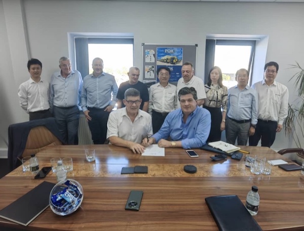 Strategic alliance between LiuGong and Fox Group Equipment Sales