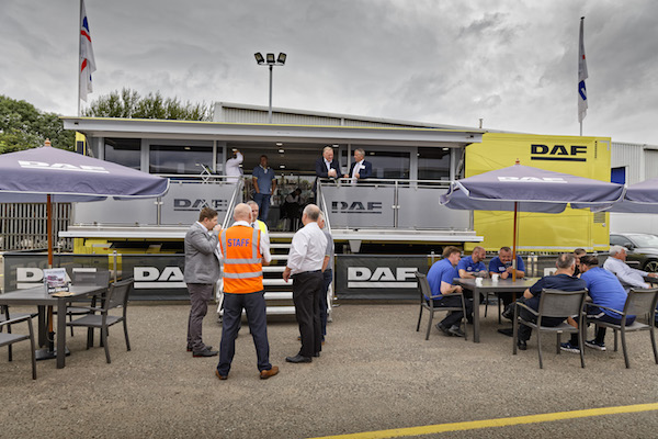 DAF dealer group North West Trucks celebrate the opening of their new dealership in Warrington