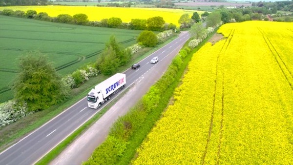 Wincanton and Screwfix switch to alternative fuel to lower transport emissions by up to 90%