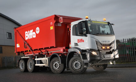 Biffa wastes no time onboarding four new IVECO X-Way