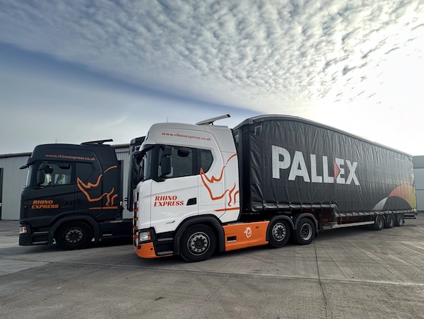 Pall-Ex Group strengthens its network in Scotland with the addition of new member Rhino Express