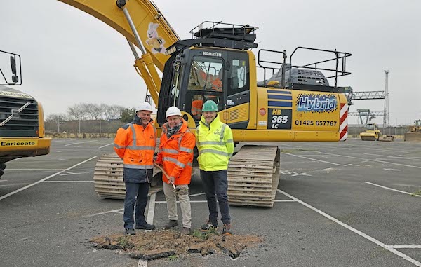 DP WORLD BREAKS GROUND ON £15M SOUTHAMPTON DRIVER WELFARE FACILITY