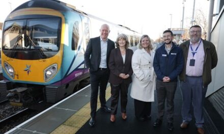 New rail link for Castleford launched as improved station is unveiled