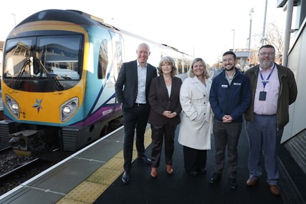 New rail link for Castleford launched as improved station is unveiled