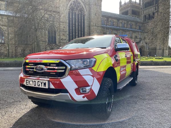 BFGOODRICH TECHNICAL MANAGERS TRANSFORM HANDLING AND STABILITY OF TARGETED RESPONSE VEHICLE FOR COUNTY DURHAM AND DARLINGTON FIRE SERVICE