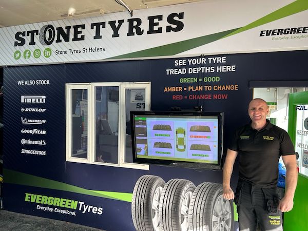 Tyre supplier sees safe returns using automated tread depth reader