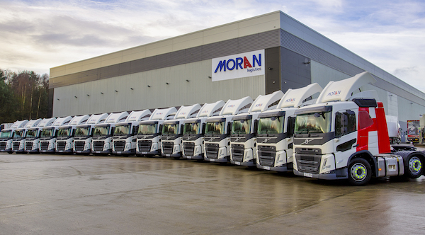 MORAN LOGISTICS PUTS ITS FAITH IN VOLVO FOR 15-STRONG ORDER