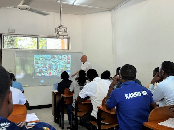 UK LOGISTICS EXPERT’S LECTURES INSPIRE STUDENTS IN TANZANIA