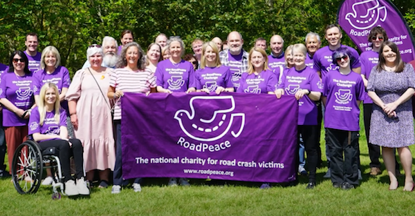 Take part in the RoadPeace Challenge 2024 and show your support for reducing road harm