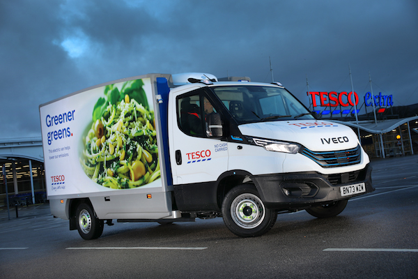 IVECO eDaily joins Tesco home delivery fleet