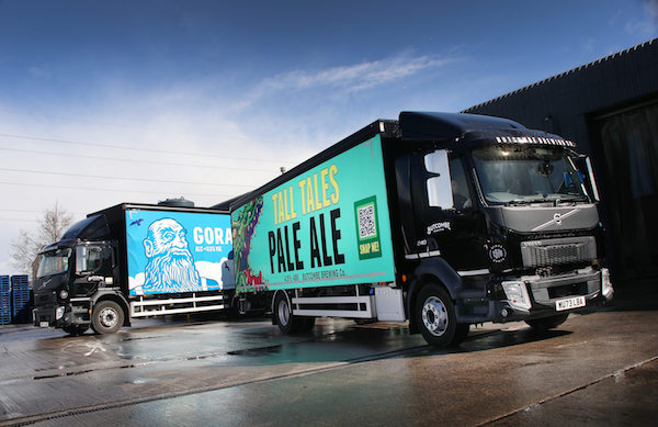 BUTCOMBE BREWERY TAPS UP VOLVO TRUCKS FOR NEW FE AND FL RIGIDS