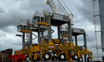 WORLD’S FIRST ELECTRIC STRADDLE CARRIER FLEET ARRIVES AT DP WORLD’S LONDON GATEWAY HUB