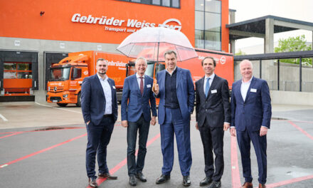 Gebrüder Weiss logistics center in Straubing