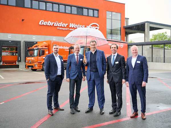 Gebrüder Weiss logistics center in Straubing