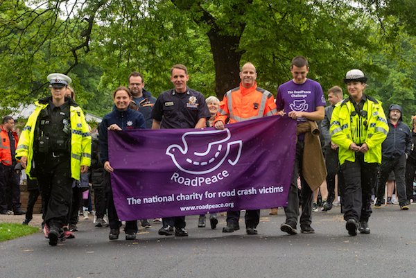 RoadPeace announces record-breaking mileage for RoadPeace Challenge week of action